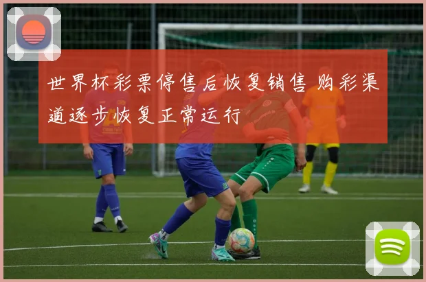 世界杯彩票停售后恢复销售 购彩渠道逐步恢复正常运行